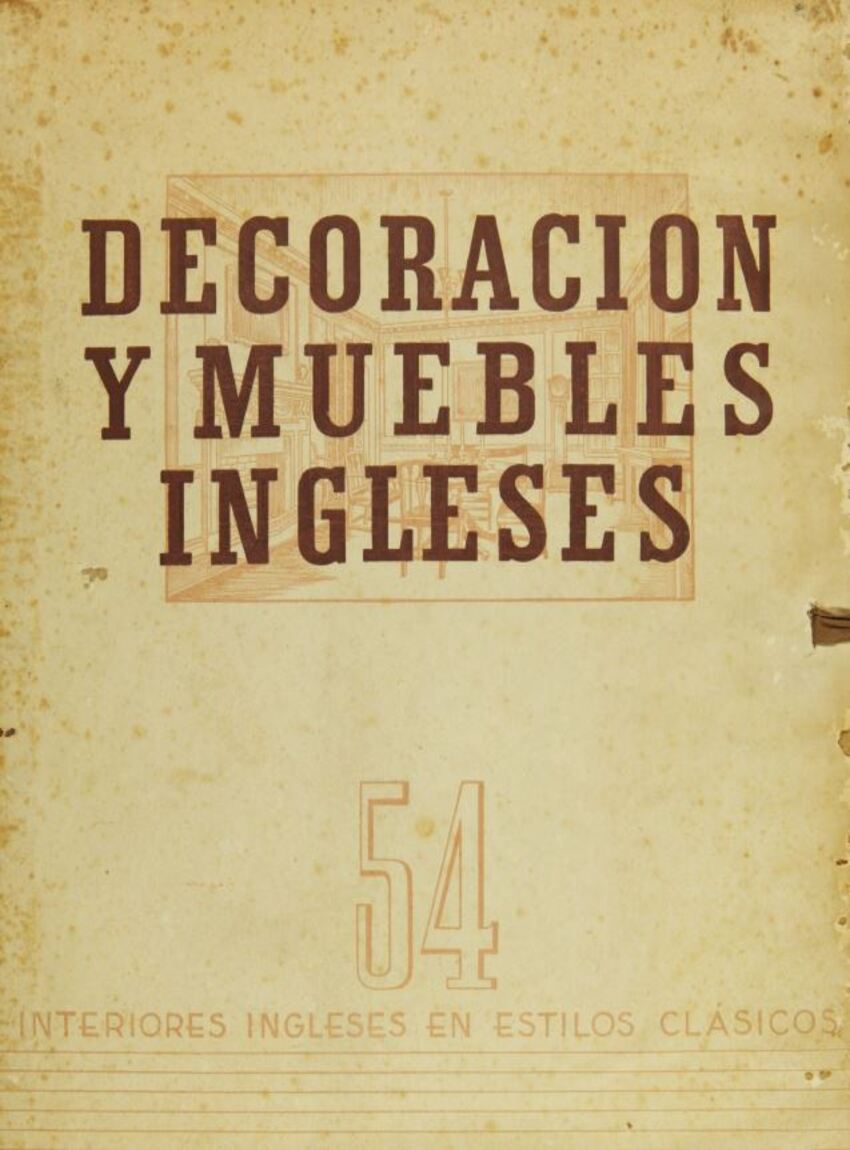 Decoración y muebles ingleses